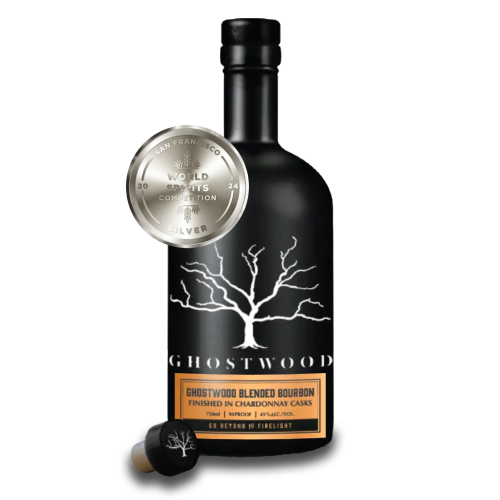 Ghostwood Blended Bourbon finished in Chardonnay Casks