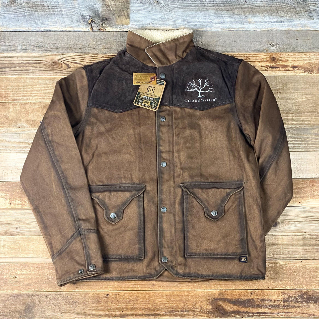 GhostWood Daybreak Jacket - Rustic Brown Canvas