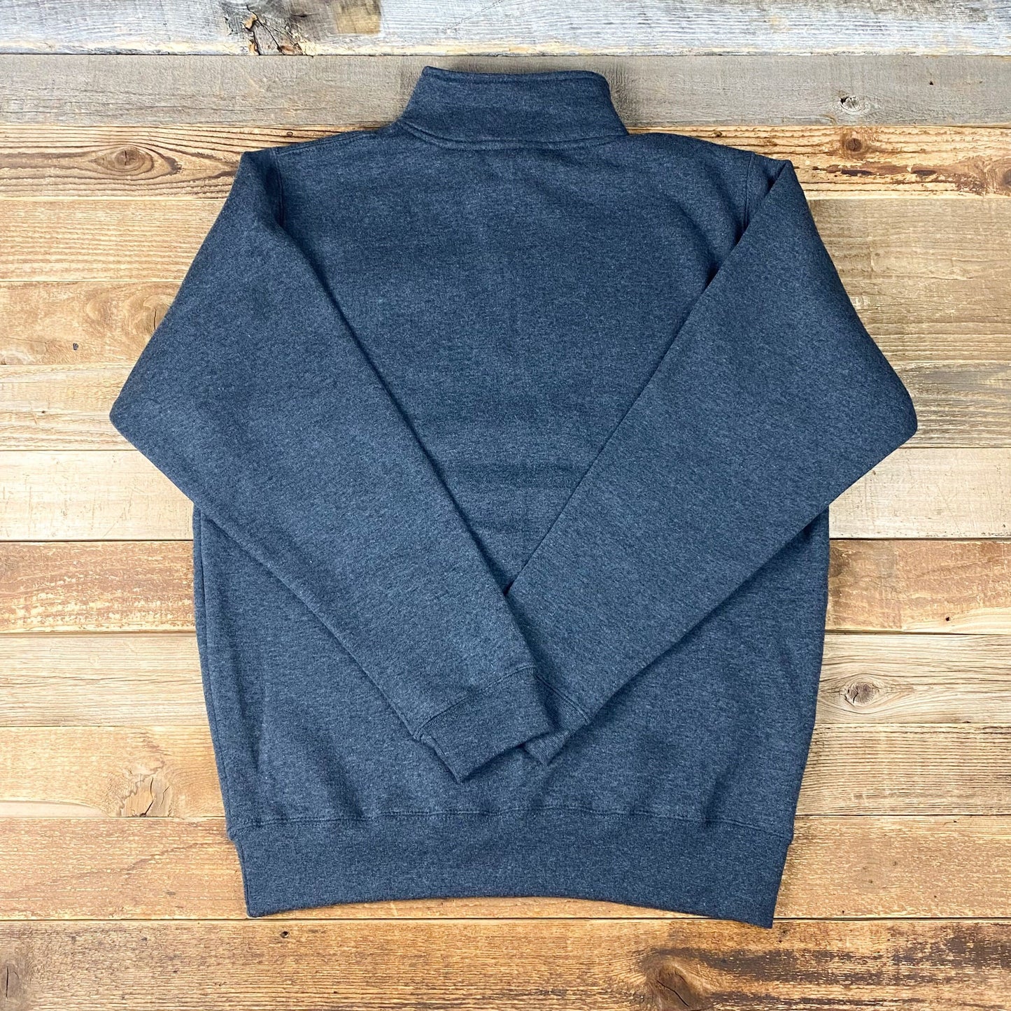 Ghostwood Heavyweight Fleece 1/4 Zip Sweatshirt - Charcoal