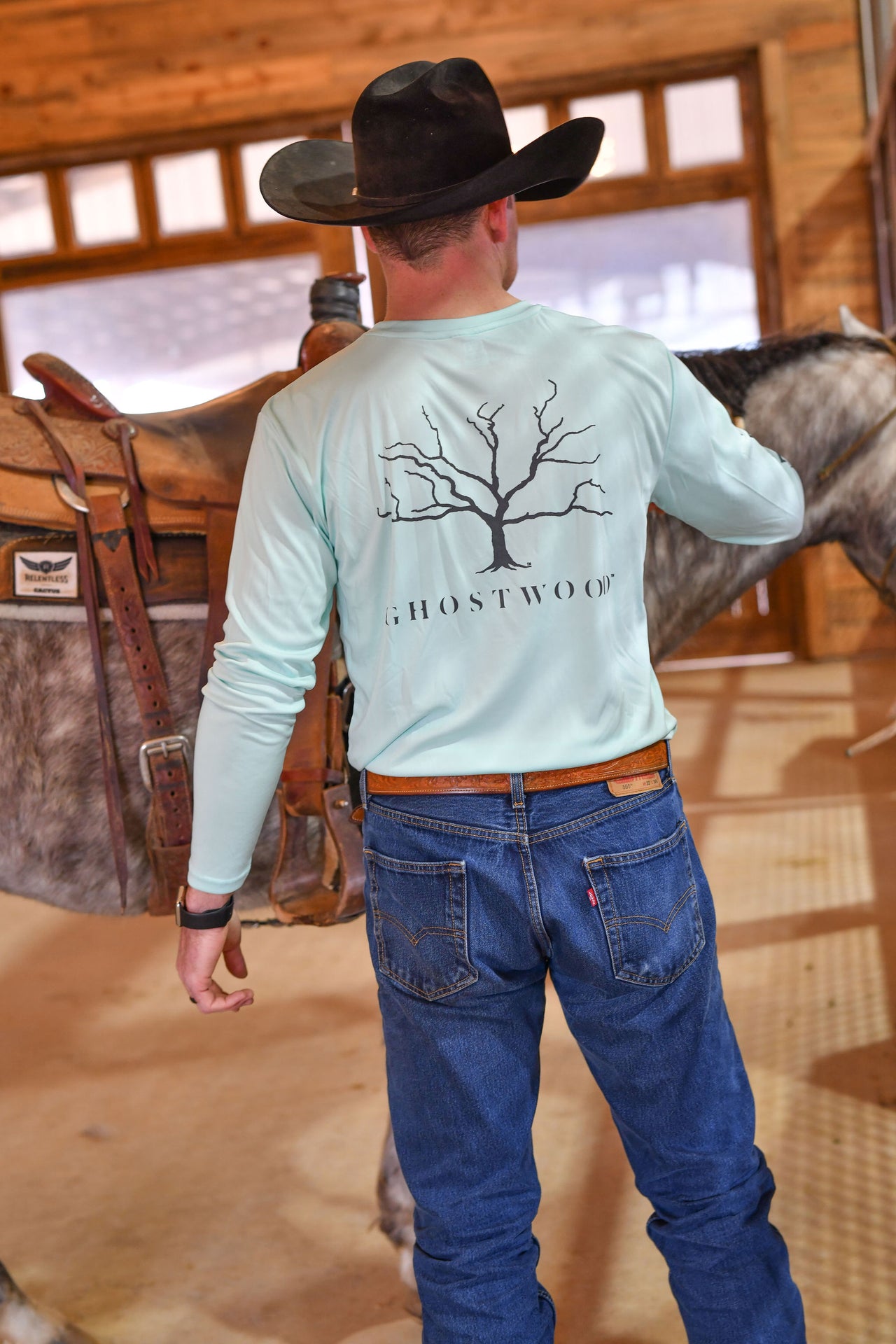 Ghostwood Mint Green Sunshade Long Sleeve