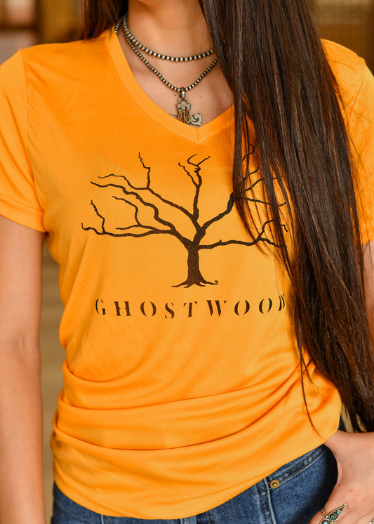 Ghostwood Gold Women's Sunshade V Neck Tee