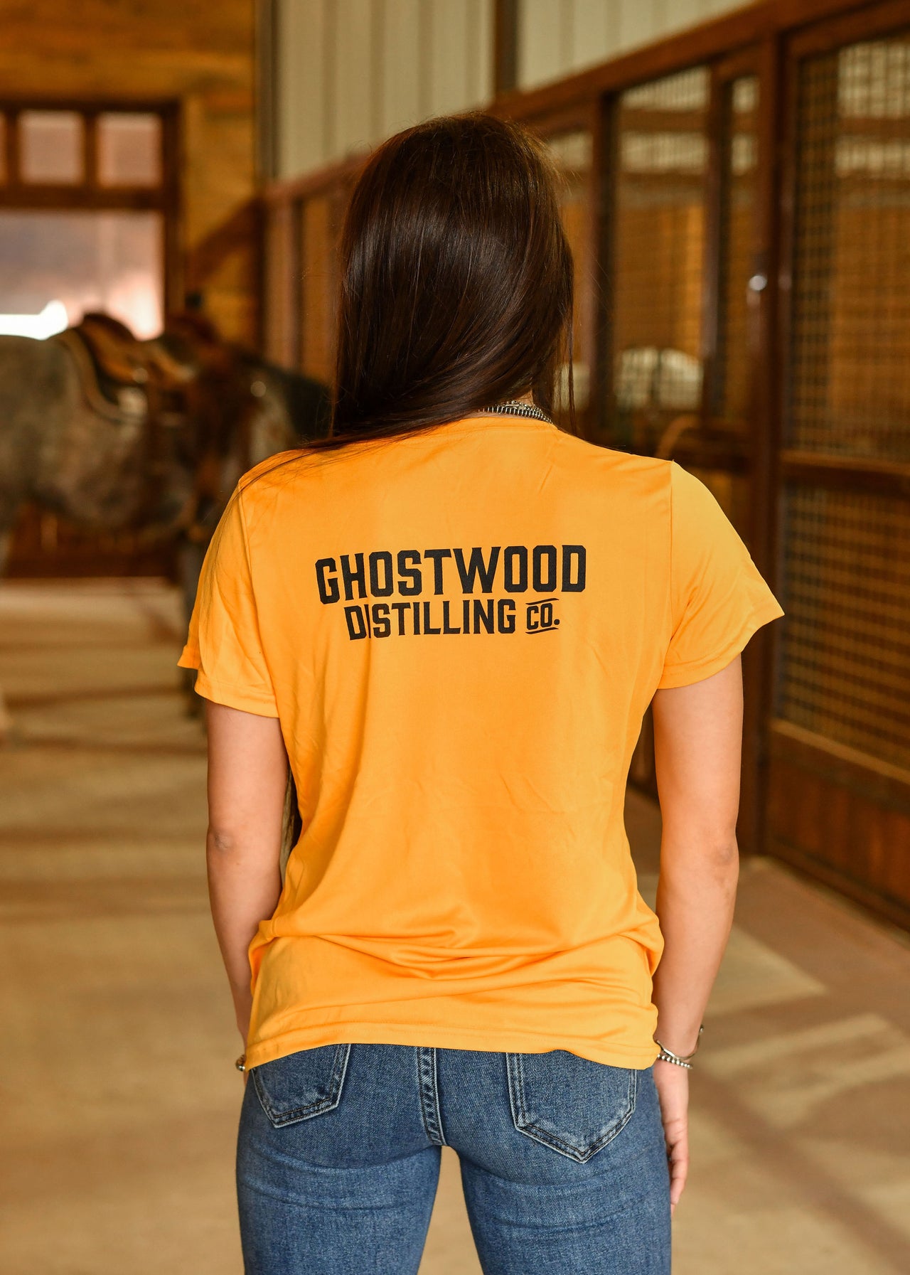 Ghostwood Gold Women's Sunshade V Neck Tee