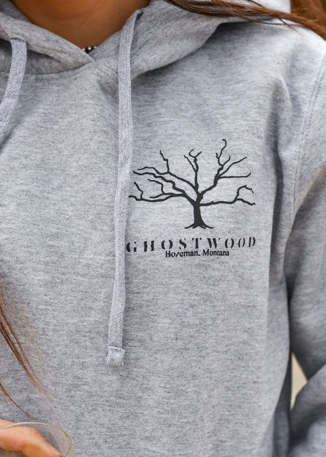 Ghostwood Grey Hoodie - Gray